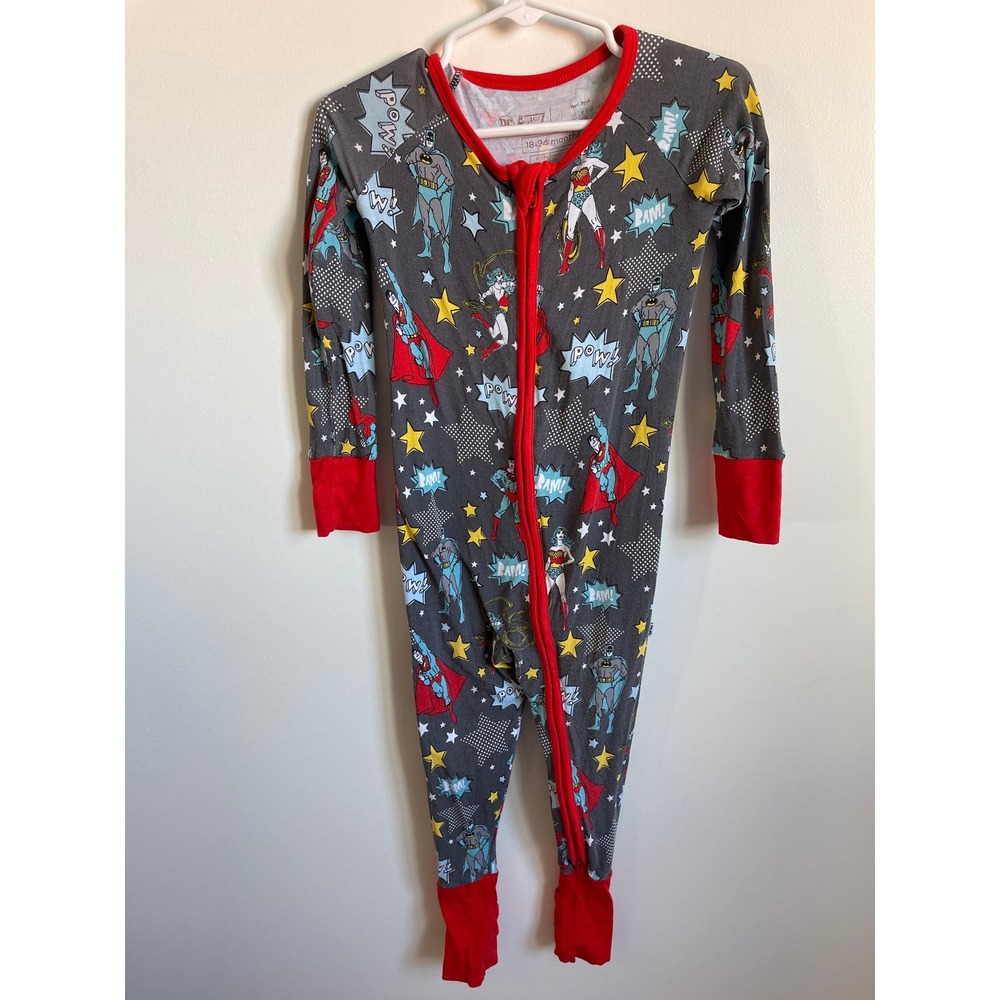 Little Sleepies DC Justice League Bamboo Zippy 18-24M